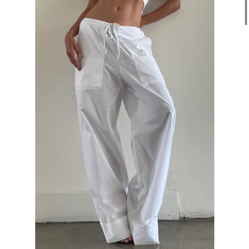 Local European Wide Leg Multi Pocket pant